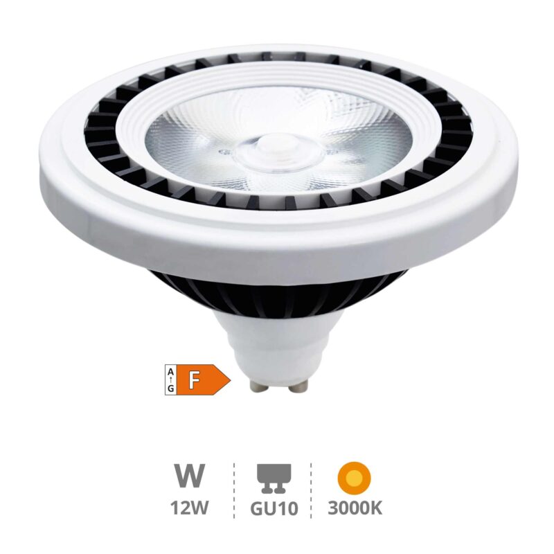 Bombilla LED tubular T45 12W E27 6000K